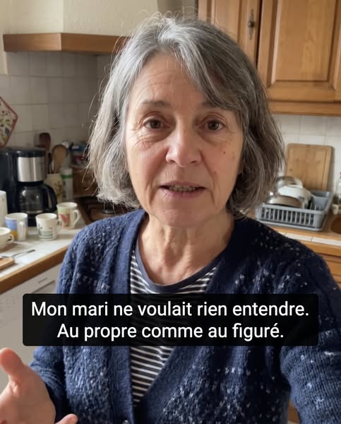 Mon mari a juré pendant 3 ans que « tout le monde marmonnait ».