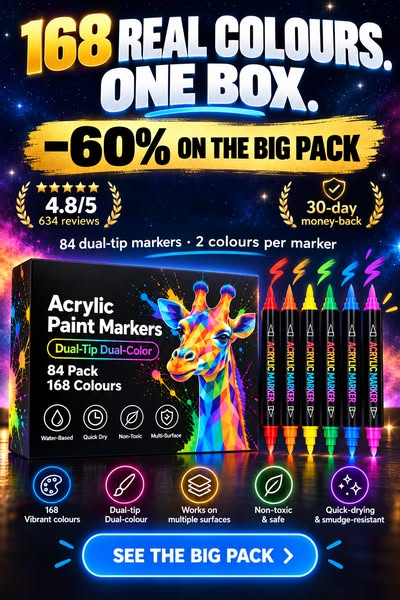 168 colours. Almost gone.
