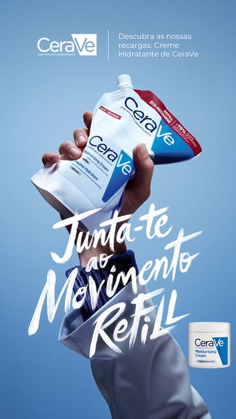 Junta-te ao movimento refill com CeraVe!