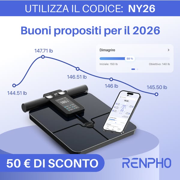 Precisione migliorata grazie alla tecnologia ITO e agli 8 elettrodi