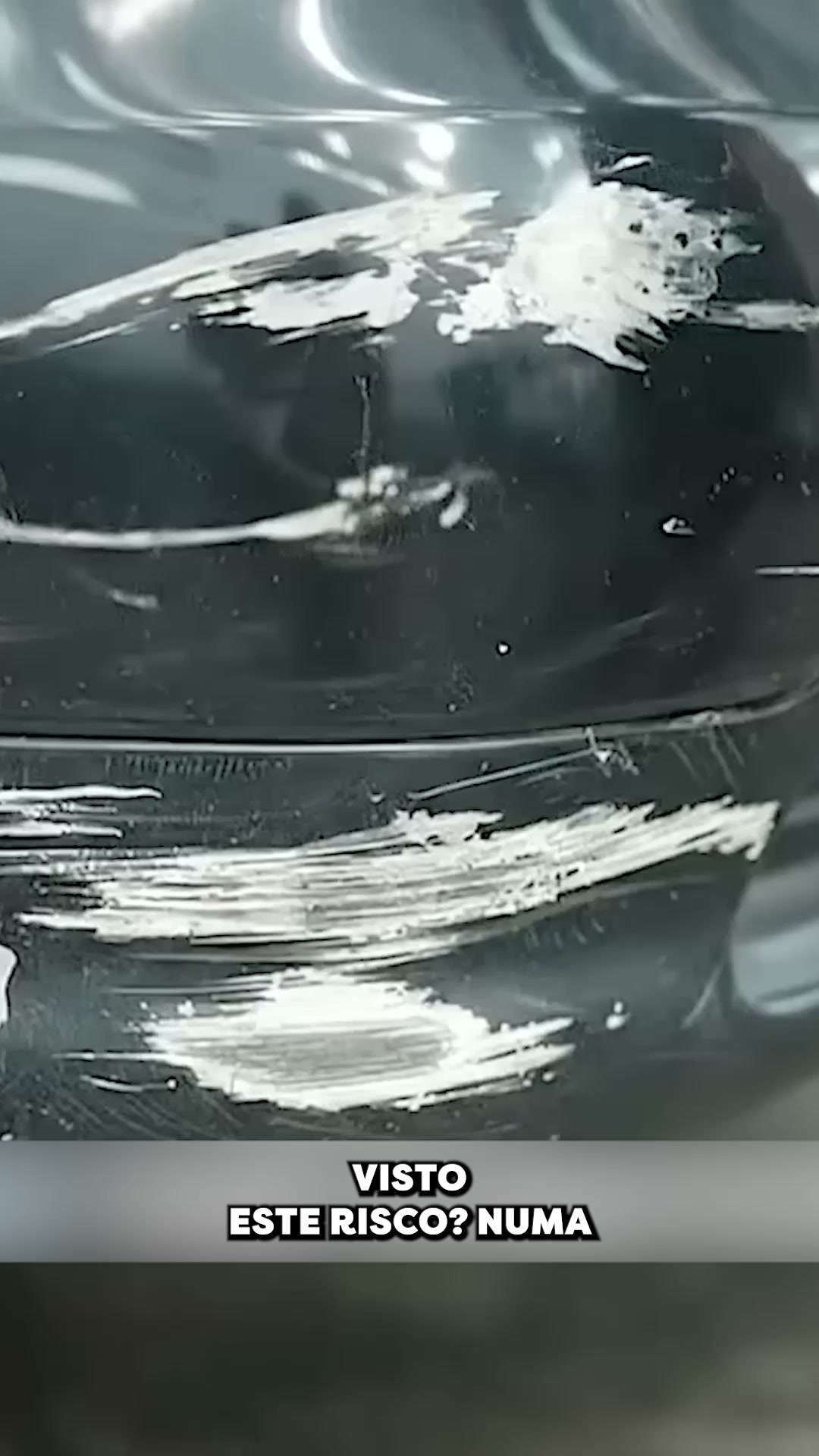 O truque rápido para disfarçar os riscos da pintura do carro