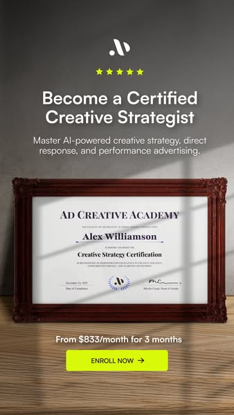 Become a Certified Creative Strategist