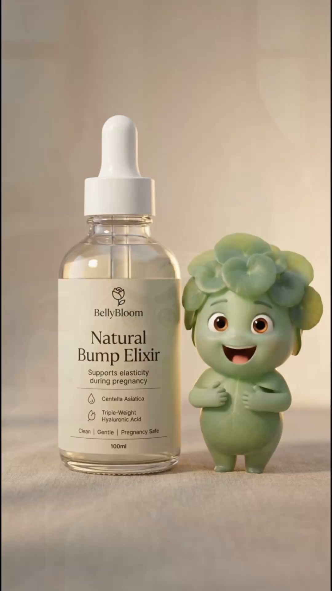 Centella= Elastic skin