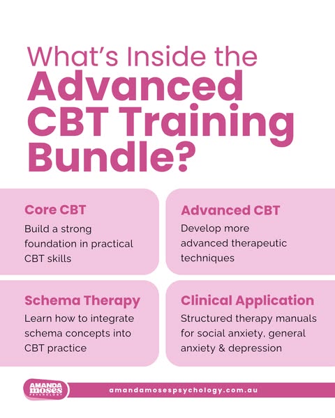 Advanced CBT Training Bundle