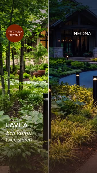 Nieuw: tuinpaal LAVEA