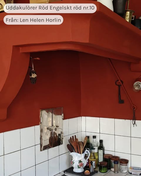 Äggoljetempera – Engelaskt röd nr.10