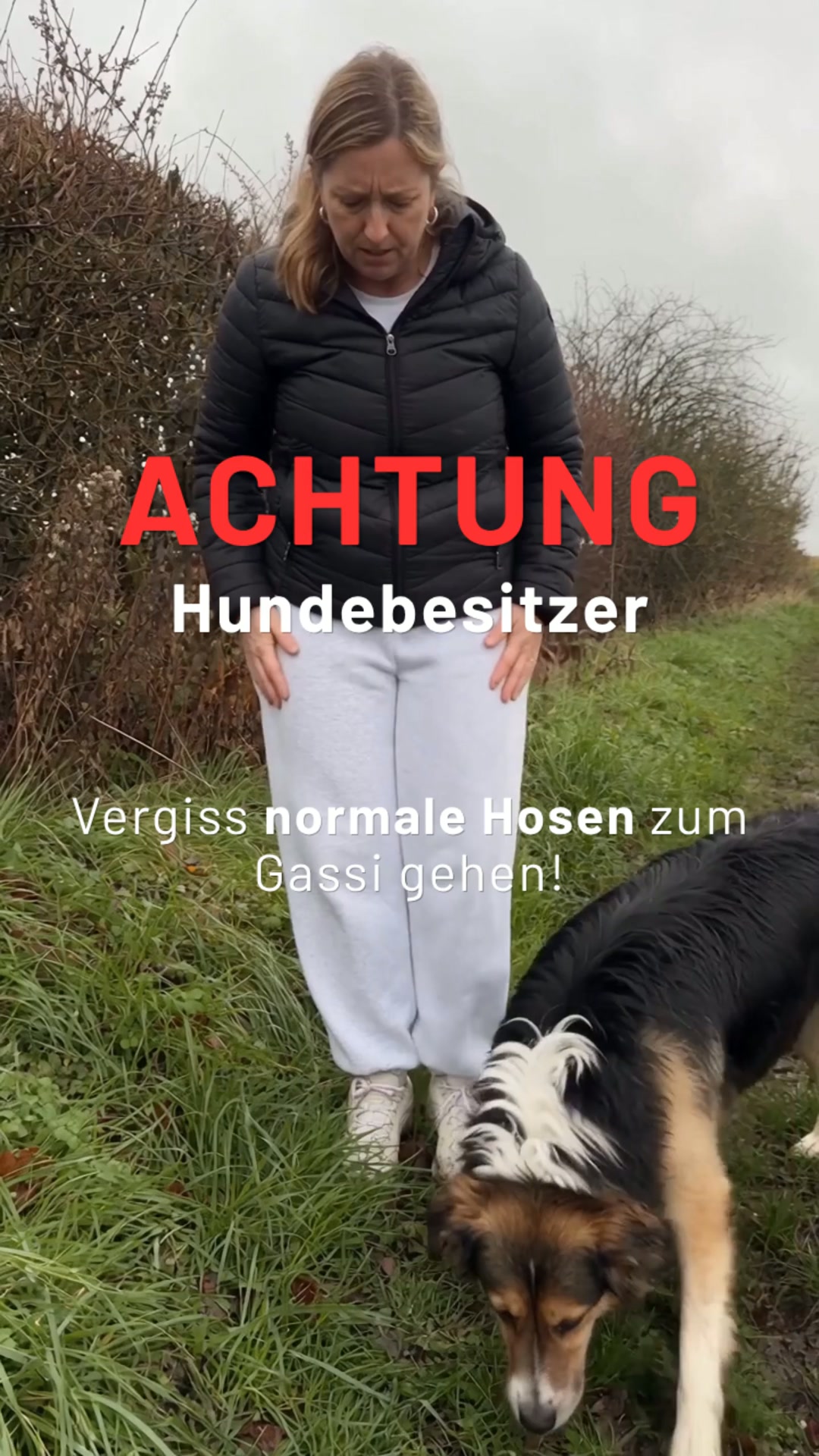 Warm gefüttert. Bequem bei jeder Bewegung.