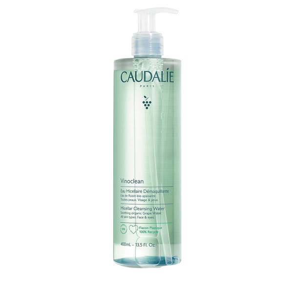 Micellar Cleansing Water with Chamomille - 400 ml - Vinoclean - Caudalie