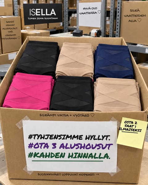 Litteä vatsa ensimmäisestä päivästä
