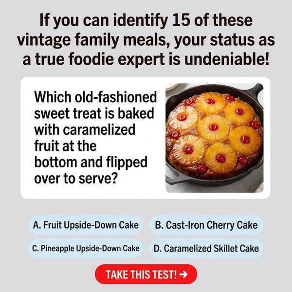 Old Recipes Trivia