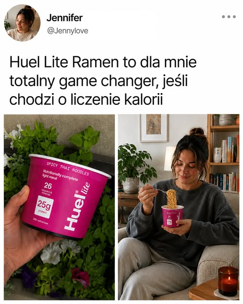 Nie masz czasu na jedzenie? Z Huel to nie problem.