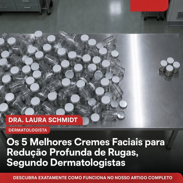 Os 5 Melhores Cremes Faciais para Redução Profunda de Rugas, Segundo Dermatologistas