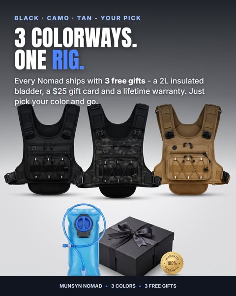 Cold water, hands-free - 40% off + free gifts