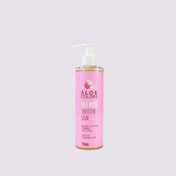Face Wash Sensitive Skin Aloe Colors 250ml