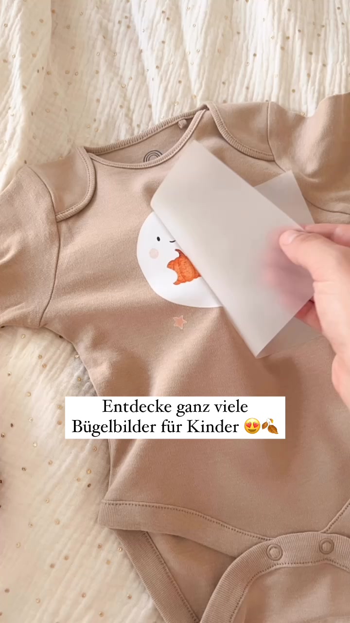 Bügelbilder für süße Kinderkleidung