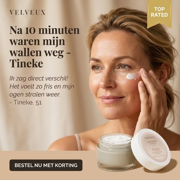 Na 10 minuten waren mijn wallen weg - Tineke