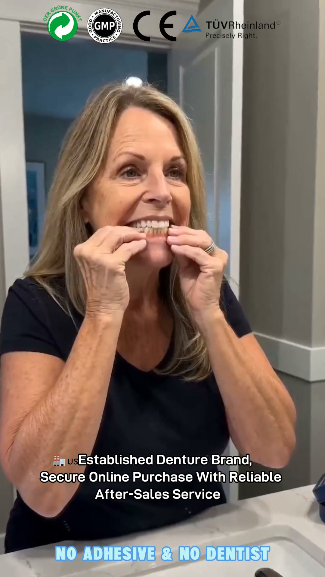Skip the £2,000 dentist bill. Pro smile makeover at home.