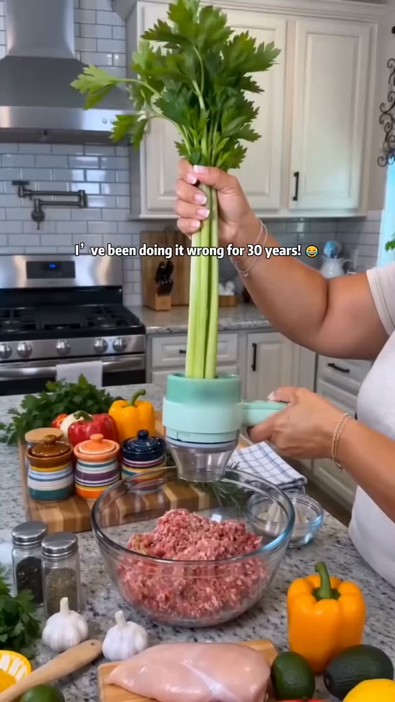 Stop Chopping By Hand! This Kitchen Gadget Does It All