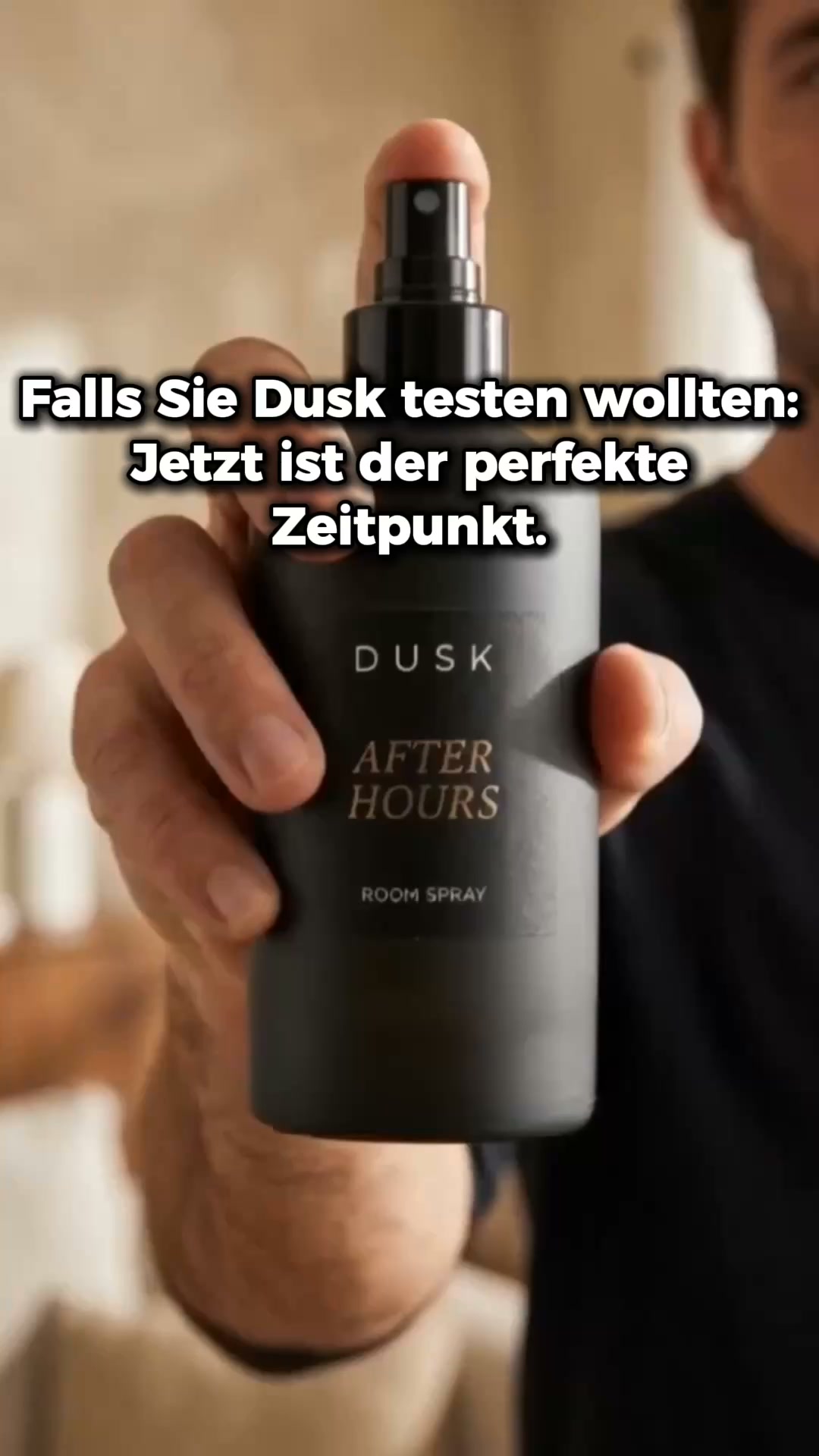 Man sprüht es auf. Den Rest erledigt es.