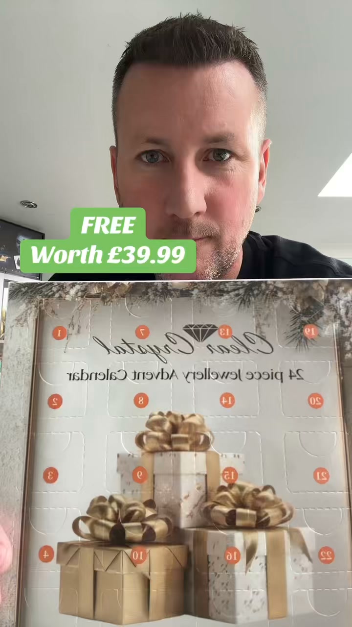 Free worth £39.99 - Jewellery Advent 26 items