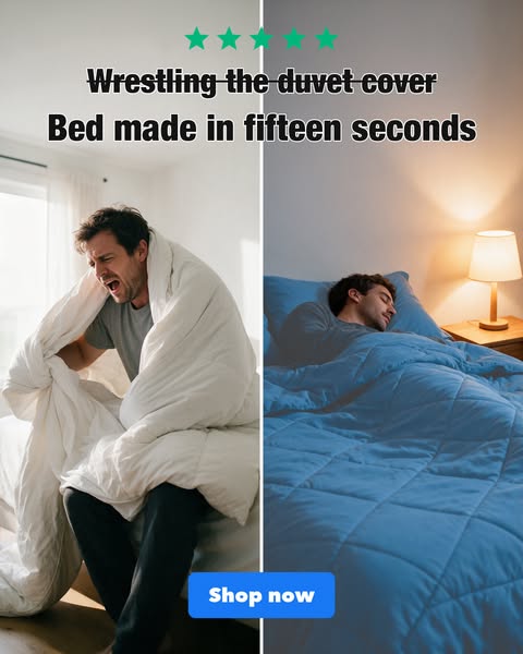 Duvet + Cover in One Piece