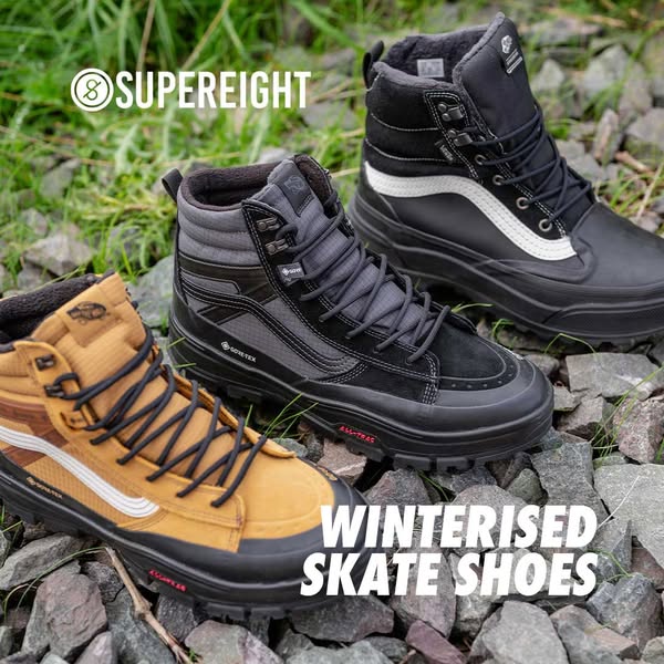 Winterised Skate Shoes Are Here