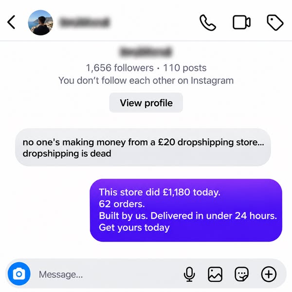 We'll Build Your Shopify Store For Only £20!