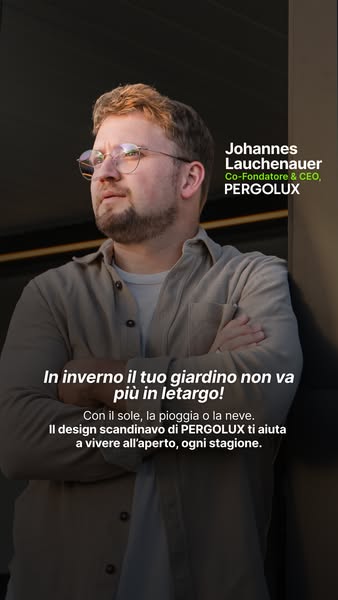 Scopri la qualità PERGOLUX