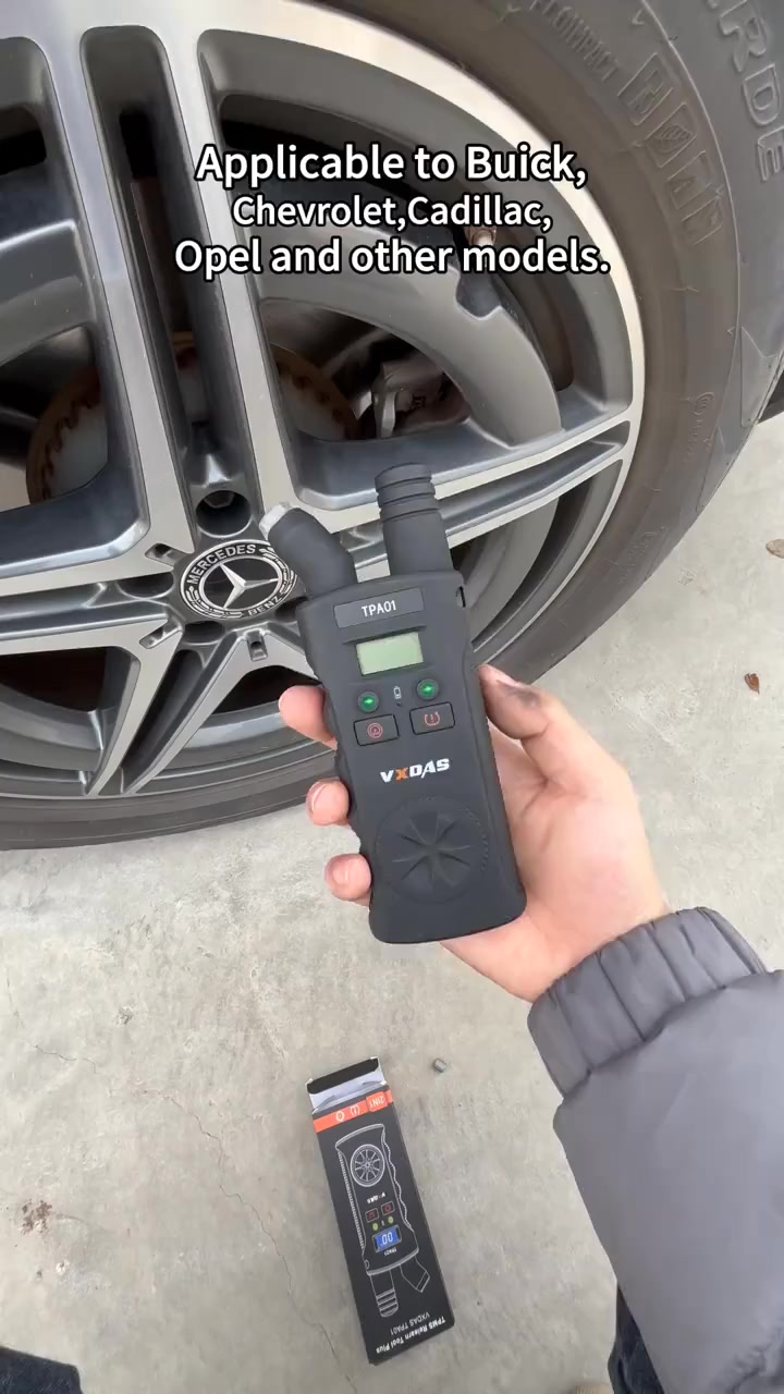 TPMS 2-in-1 Relearn Tool & Digital Tire Pressure Gauge