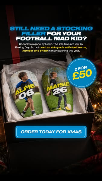 Custom Shin Pads. £30.