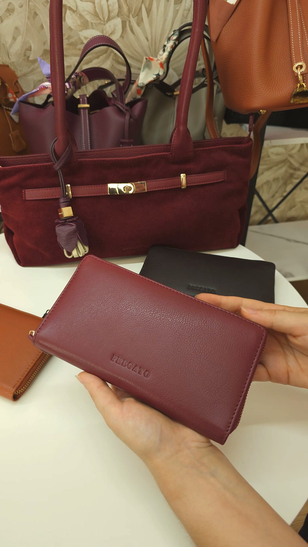 Billeteros de piel con protección RFID