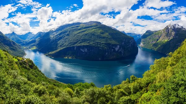 Norway’s Geirangerfjord Feels Like Sailing Through the Mountains