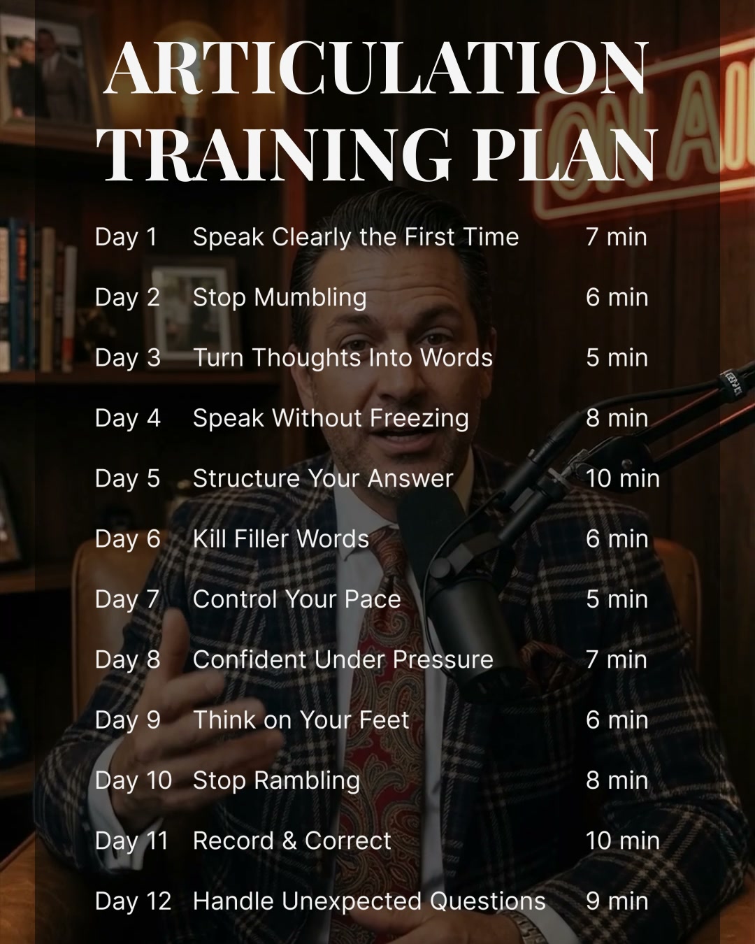 Speak Clearly. Starting Today.