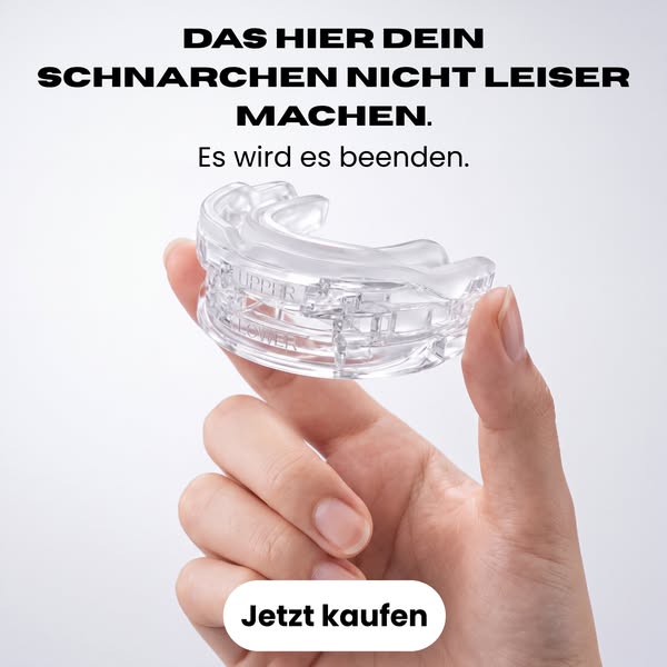 Beendet dein Schnarchen in einer Nacht