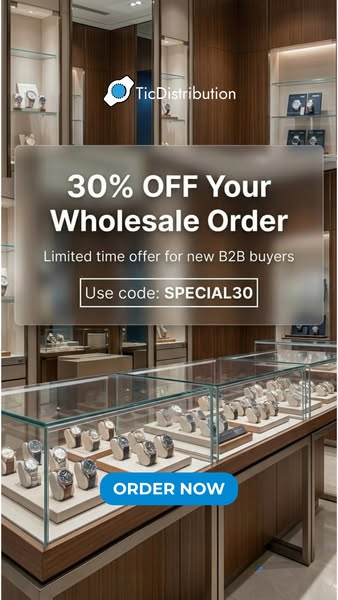 Unlock Wholesale Watches at 30% Off