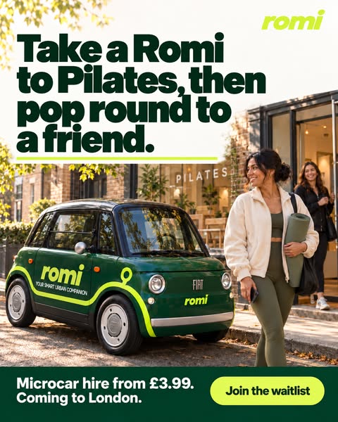 Rent Affordable Microcar London