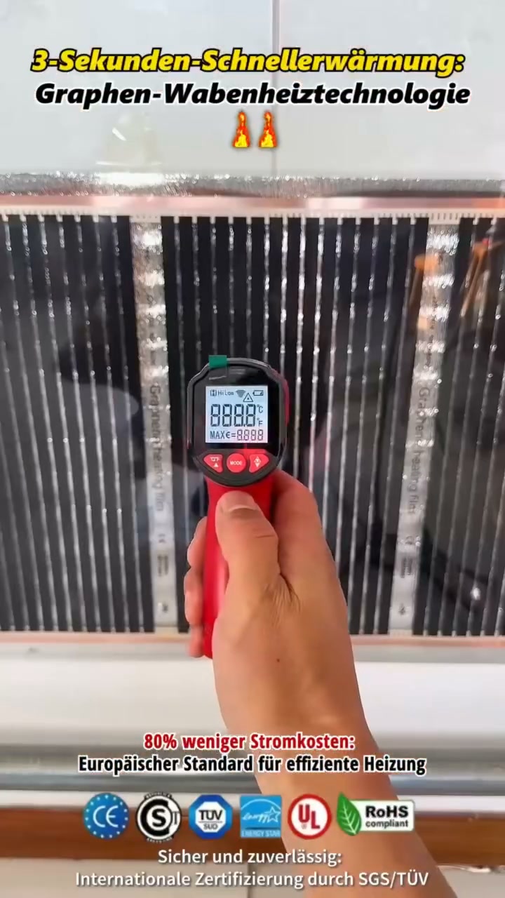 Die ultradünne Graphen-Wandheizung kommt – und die rockt deine Bude warm wie nie.