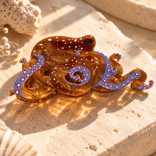 Octopus Hair Clips