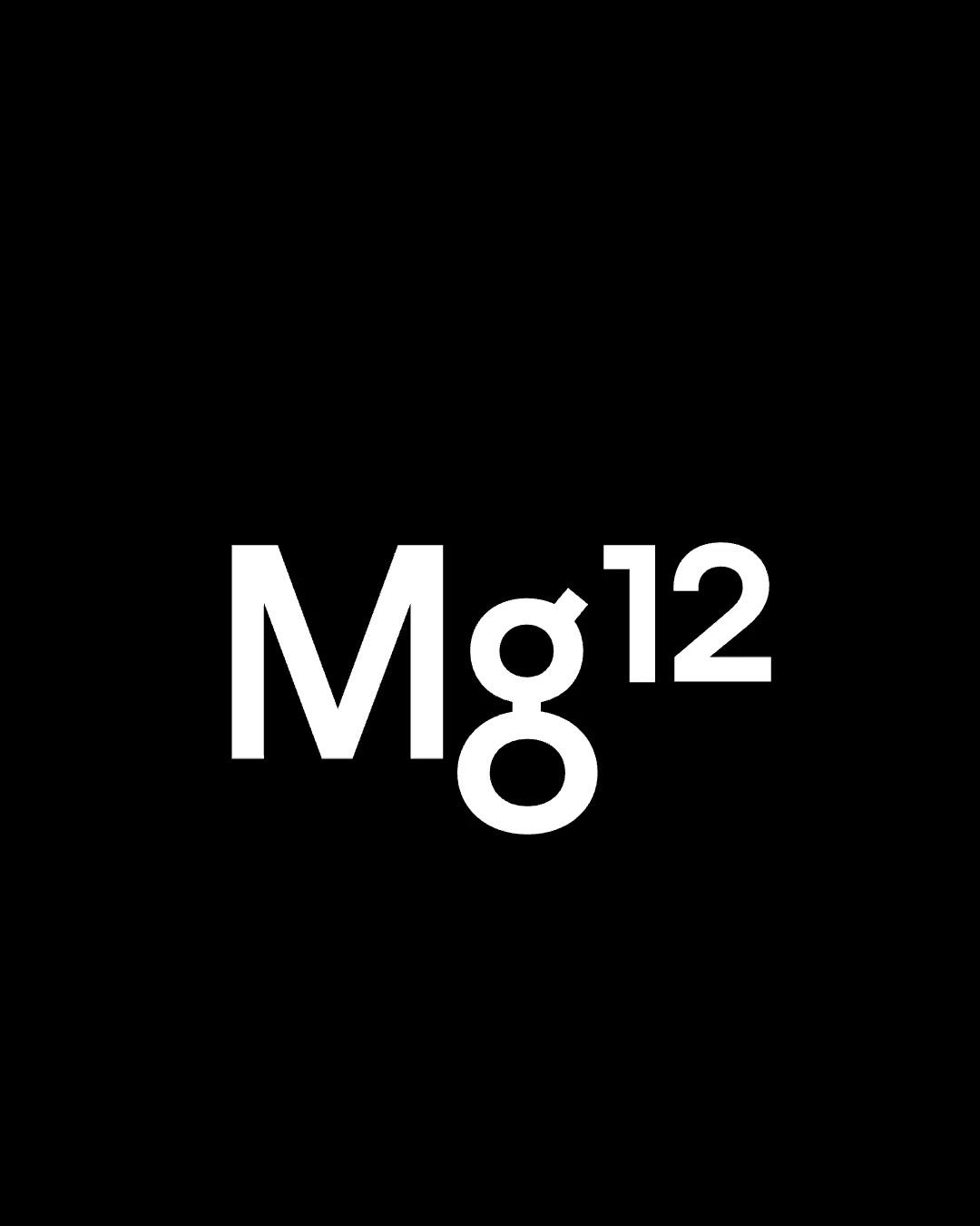 Mg¹² Typeface