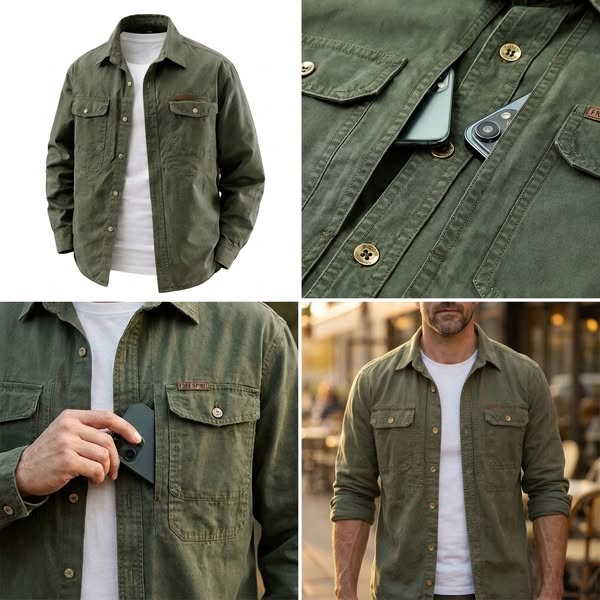 Fulham Cotton Overshirt