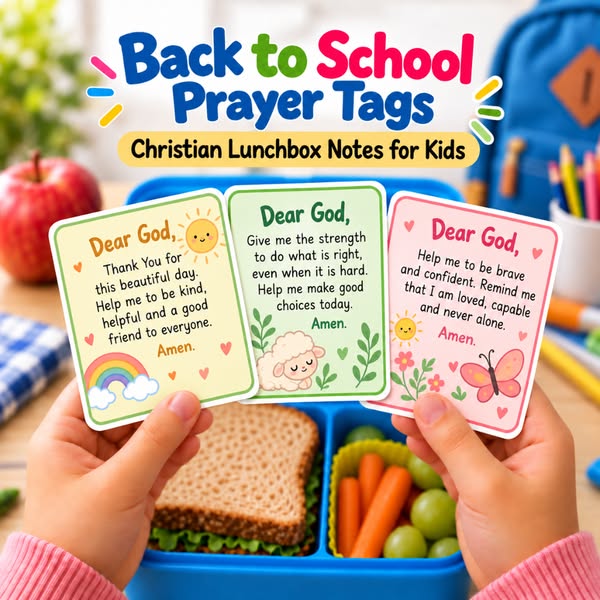 90% Off Back to School Prayer Tags