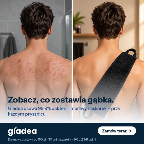 Koniec z trądzikiem na plecach