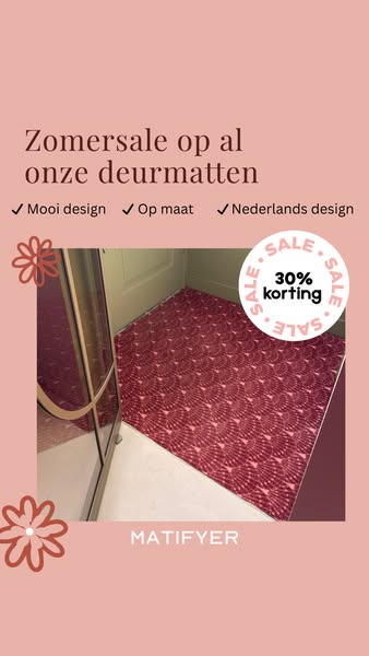 Op maat gemaakte deurmatten!