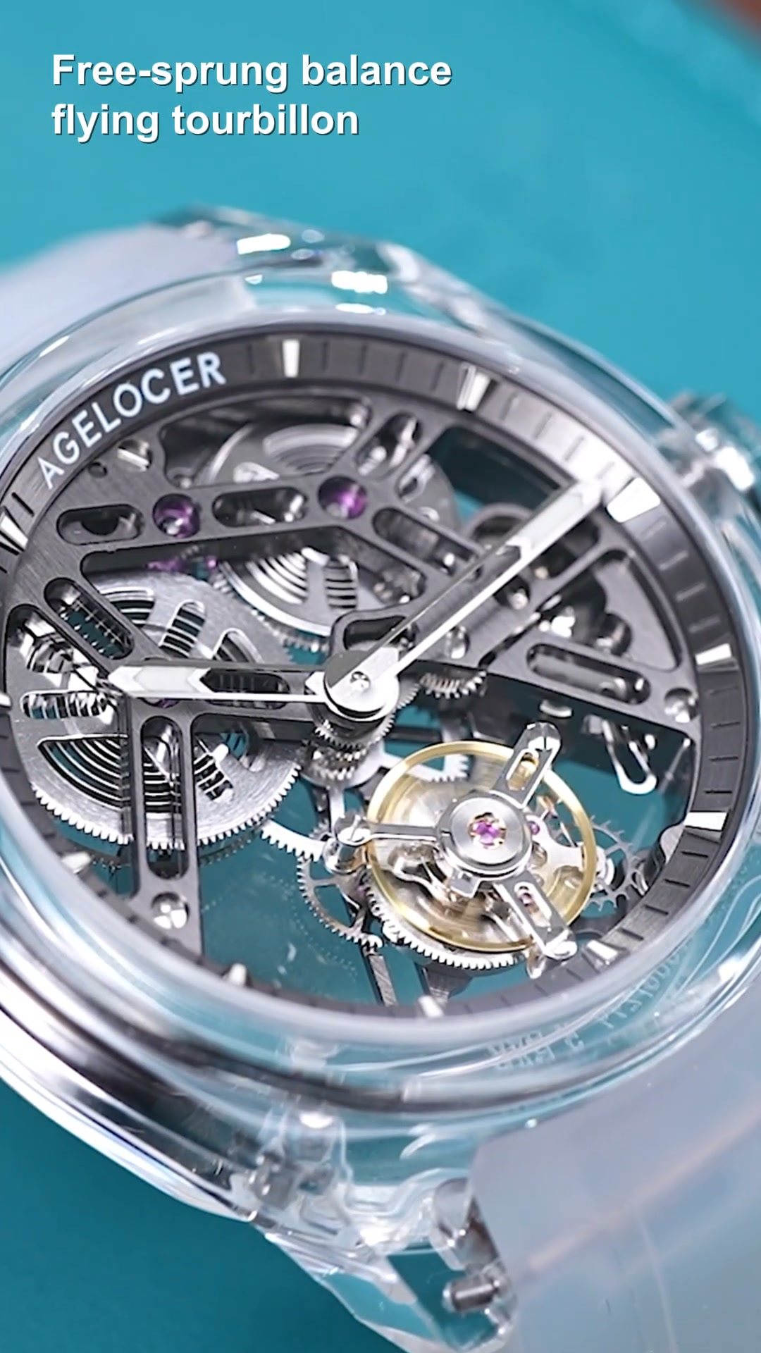 A Tourbillon Frozen in Eternal Ice
