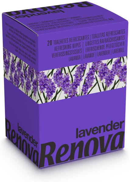 Toalhitas RENOVA Lavanda (20 Unidades)