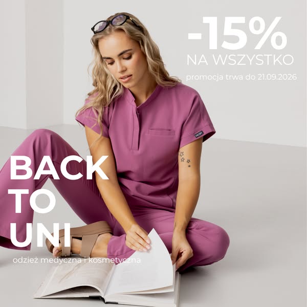 Back to uni & work: -15%