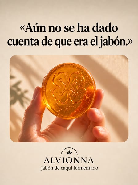 ¿Tu jabón de caqui es el de verdad?