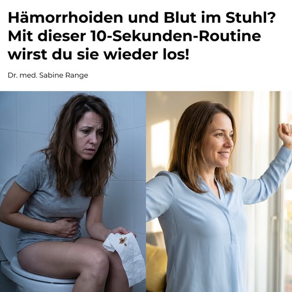 Hämorrhoiden kommen immer wieder? Diese Ärztin erklärt warum