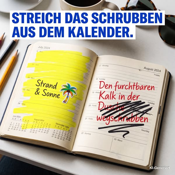 Mehr Freizeit, weniger Schrubben