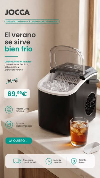 MAQUINA DE HACER HIELO